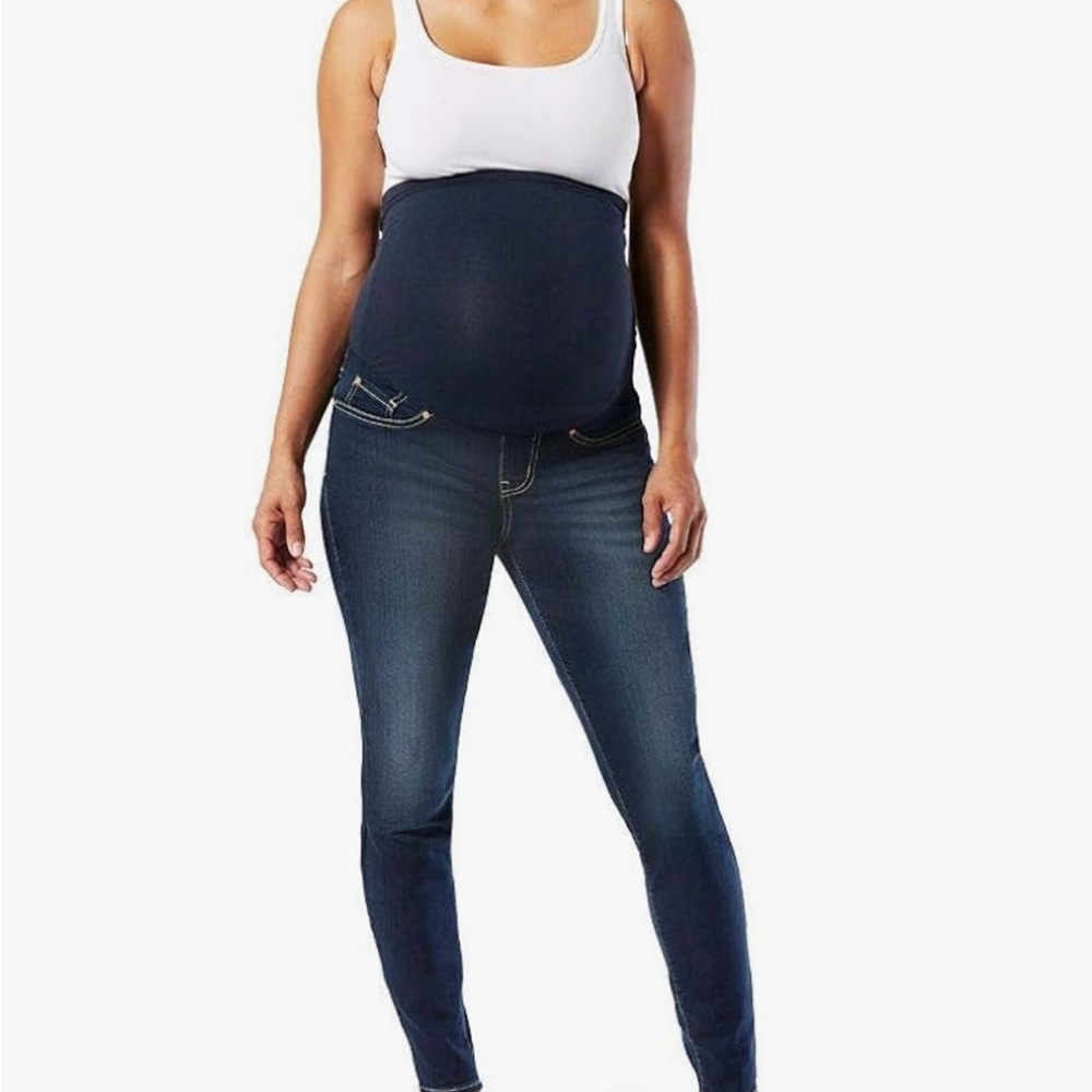 Signature Levi Strauss Maternity Skinny Pants - Size L